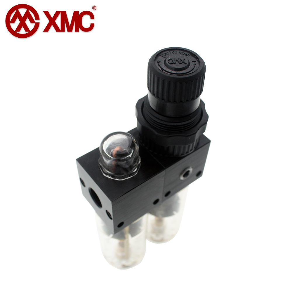 XFRUL4_Air Double-Link Unit (2 Combination Unit, FR+L)_X Series Air Source Treatment Units_XMC (HUAYI) Pneumatic